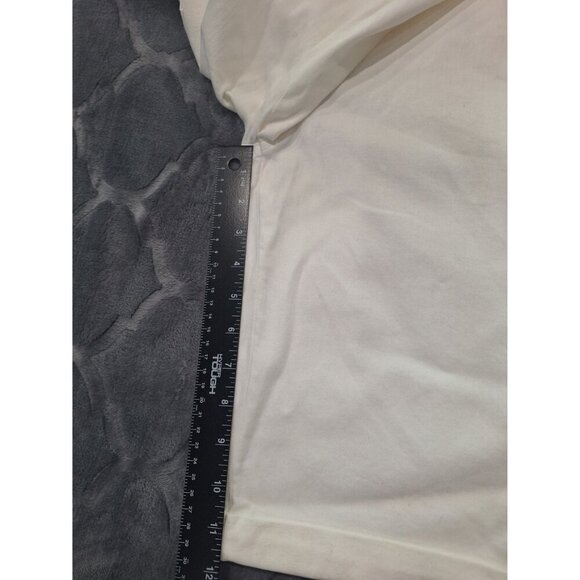 NWT Guess Eco White Denim Bermuda Shorts with Rolled Hem/Size 18*(see pictures a - Picture 9 of 9